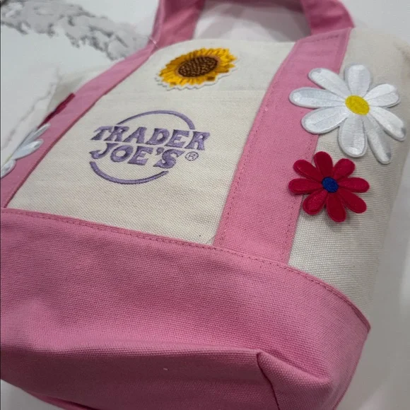 Trader Joe's Custom Decorated Mini Tote Bag - Picture 7 of 13